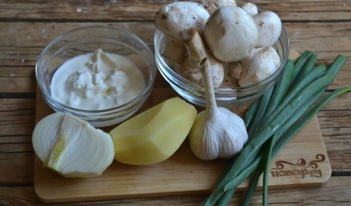 Готовим суп с шампиньонами и перловкой