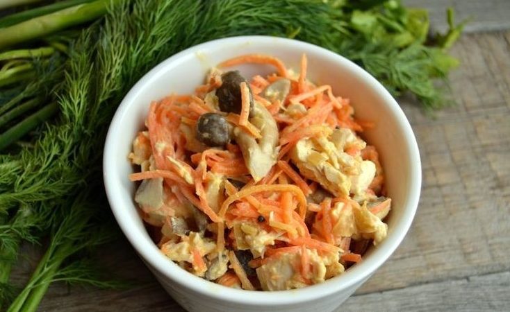 Шампиньоны по корейски в домашних условиях