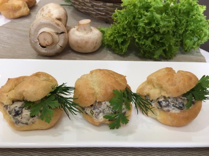 Закуска из грибов шампиньонов: быстро и вкусно